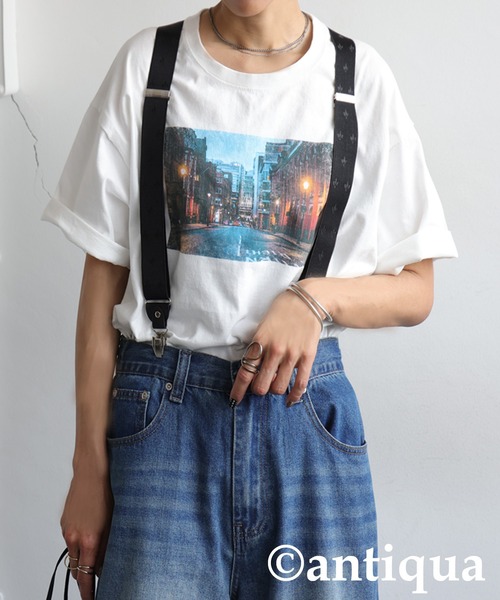 antiqua（アンティカ）の「幾何学柄サスペンダー（サスペンダー・レディース・ブラック・FREE）」の10枚目の写真