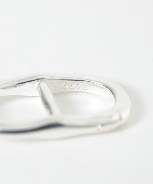 URBAN RESEARCH（アーバンリサーチ）の「decor『デコール』　Eight Pierce（ピアス（両耳用）・レディース・シルバー・-）」の9枚目の写真