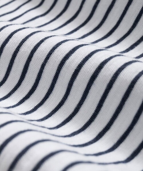 BROOKS BROTHERS（ブルックスブラザーズ）の「コットンジャージー　スラブ　GFロゴ　ストライプ　Tシャツ（Tシャツ/カットソー・メンズ・ブルー/グリーン/レッド/ネイビー・X-LARGE/LARGE/MEDIUM/SMALL/X-SMALL）」の10枚目の写真