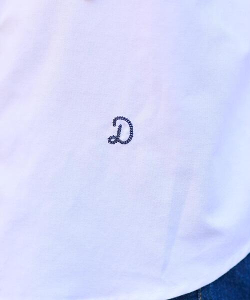 DRESSTERIOR（ドレステリア）の「【洗える/コットン混】フリルカラーオックスブラウス（シャツ/ブラウス・レディース・ブルー系その他4/ライトブルー/ホワイト・38/36/34）」の19枚目の写真