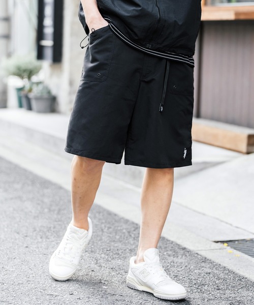 U.S. POLO ASSN.（ユーエスポロアッスン）の「U.S. POLO ASSN.  ユーエスポロアッスン 接触冷感 別注コラボ 水陸両用ワンポイントロゴ刺繍クライミングショートパンツ（その他パンツ・メンズ・ブラック/カーキ/ブルー/チャコールグレー/マスタード/パープル/ベージュ・M/L/XL）」の12枚目の写真