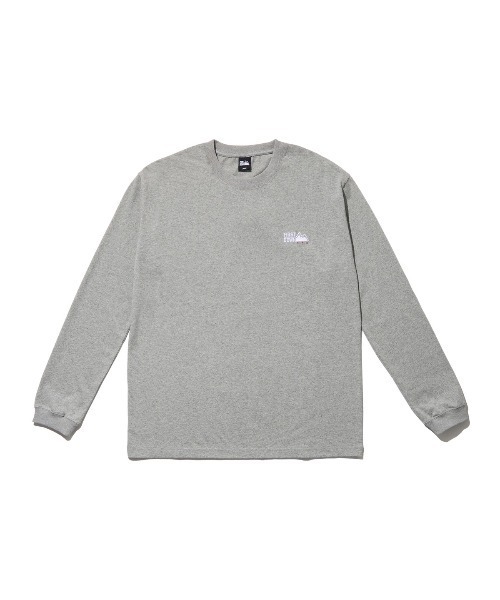 FIRST DOWN(ファーストダウン)の「FIRST DOWN LOGO L/S TEE(ファーストダウン ロゴ ロングスリーブ ティー)(Tシャツ/カットソー・メンズ・ブラック/トップグレー/ホワイト・MEDIUM/LARGE/X-LARGE)」の3枚目の写真