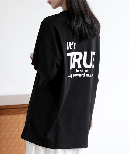 SUNFLOWER EIGHT(サンフラワーエイト)の「プリントTシャツ(Tシャツ/カットソー・レディース・ブラック系その他2/ブラック系その他/ホワイト系その他/ホワイト系その他2・M)」の8枚目の写真