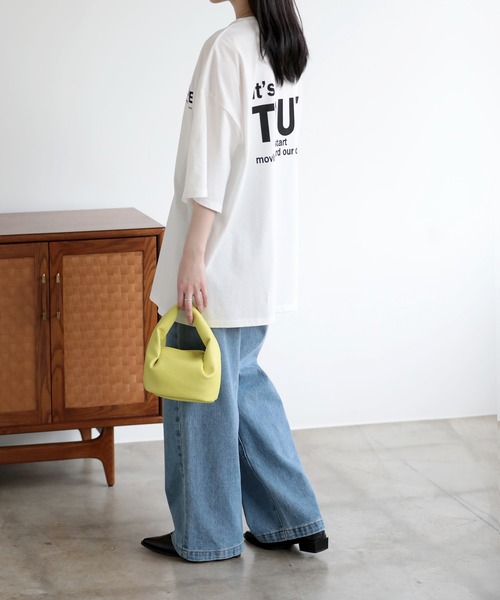 SUNFLOWER EIGHT(サンフラワーエイト)の「プリントTシャツ(Tシャツ/カットソー・レディース・ブラック系その他2/ブラック系その他/ホワイト系その他/ホワイト系その他2・M)」の10枚目の写真