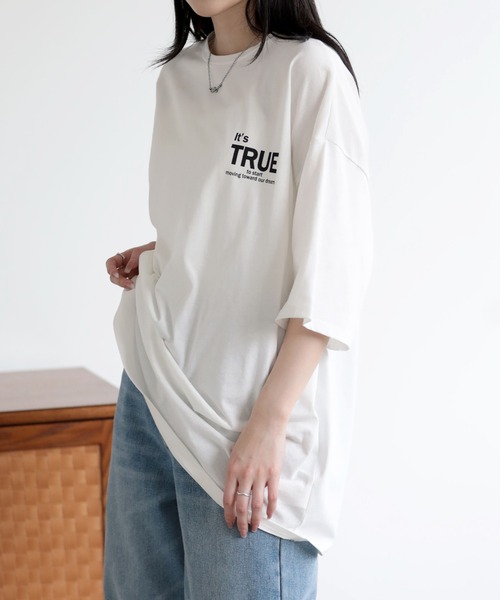 SUNFLOWER EIGHT(サンフラワーエイト)の「プリントTシャツ(Tシャツ/カットソー・レディース・ブラック系その他2/ブラック系その他/ホワイト系その他/ホワイト系その他2・M)」の12枚目の写真