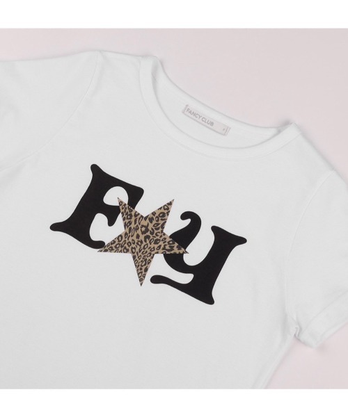 FANCY CLUB(ファンシークラブ)の「【FANCY CLUB】FY LEOPARD TEE / 【ファンシークラブ】レオパードロゴ半袖Tシャツ(Tシャツ/カットソー・レディース・ブラック/レッド/ホワイト・ONE SIZE)」の15枚目の写真