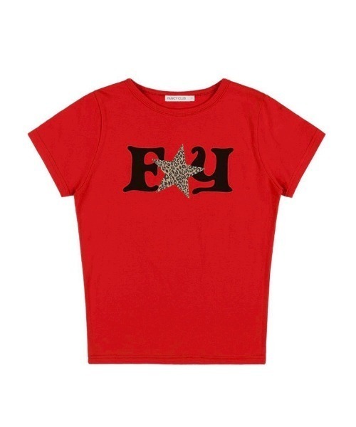 【FANCY CLUB】FY LEOPARD TEE Tシャツ / 追跡付 FY LEOPARD TEE (BLACK) F25QB100 - FANCY CLUB | 60% - Asian