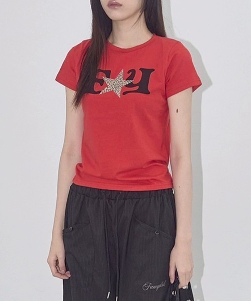 FANCY CLUB】FY LEOPARD TEE（Tシャツ/カットソー）｜FANCY CLUB