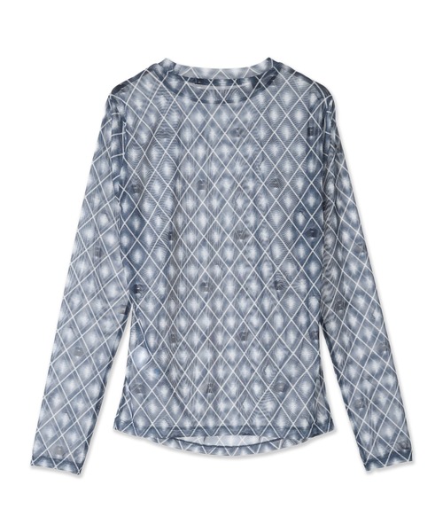 Guess（ゲス）の「LADIES'S L/Slv Tee Shirt 長袖Tシャツ（Tシャツ/カットソー・レディース・ブルー・SMALL/X-SMALL）」の7枚目の写真