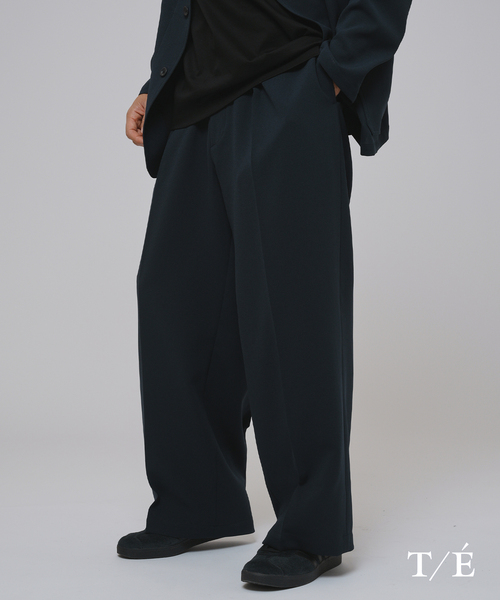 Product Twelve（プロダクトトゥエルブ）の「T/E(ティーイー)  フレンチワーク パンツ（スラックス・メンズ・ブラック/ネイビー・SMALL/MEDIUM/LARGE）」の2枚目の写真