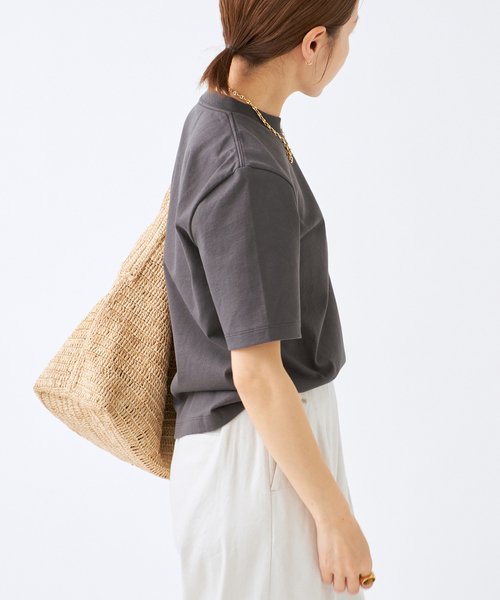 ATONエイトン別注AIR spinningオーバーサイズ Tシャツレディース ATON/エイトン 別注 AIR SPINNING OVER SIZE TEE Tシャツ（Tシャツ