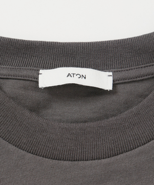ATON/エイトン 別注 AIR SPINNING OVER SIZE TEE Tシャツ（T