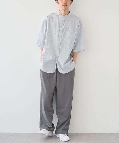 CRAFT STANDARD BOUTIQUE(クラフトスタンダードブティック)の「接触冷感/速乾/UVカット ワイドパンツ(その他パンツ・メンズ・ブラック/チャコールグレー/ベージュ・L/M/XL)」の20枚目の写真