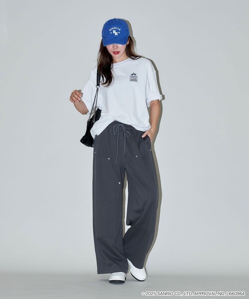 VISION STREET WEAR(ヴィジョンストリートウェア)の「VISION STREET WEAR/ヴィジョンストリートウェアー Kuromi Skate Back Print Tシャツ/クロミ/キャラクター(限定展開)(UNISEX)(Tシャツ/カットソー・メンズ・ホワイト/オフホワイト/ブラック・LARGE/MEDIUM/SMALL)」の15枚目の写真