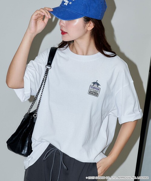 VISION STREET WEAR(ヴィジョンストリートウェア)の「VISION STREET WEAR/ヴィジョンストリートウェアー Kuromi Skate Back Print Tシャツ/クロミ/キャラクター(限定展開)(UNISEX)(Tシャツ/カットソー・メンズ・ホワイト/オフホワイト/ブラック・LARGE/MEDIUM/SMALL)」の19枚目の写真