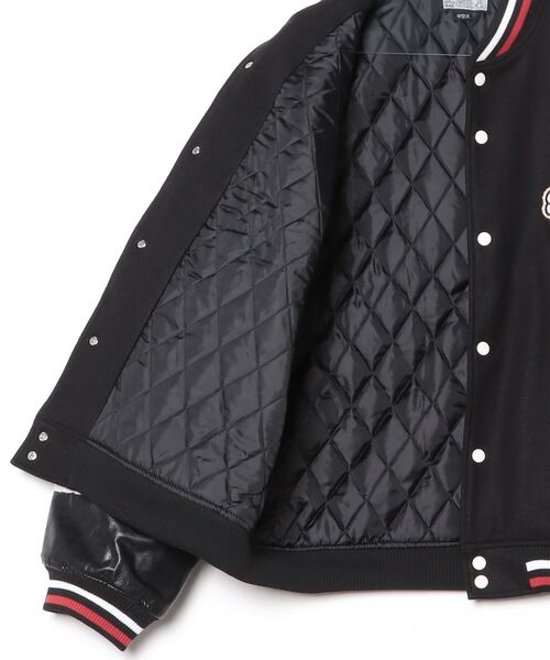 GALFY（ガルフィー）の「【GALFY/ガルフィー】復活わんわん大学ジャケット（スタジャン・メンズ・ブラック系/ブラック/ネイビー系・L/XL）」の8枚目の写真