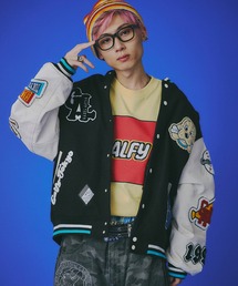 GALFY | 【GALFY/ガルフィー】復活わんわん大学ジャケット(スタジャン)