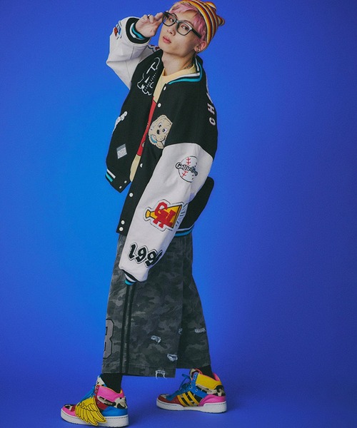 GALFY/ガルフィー】復活わんわん大学ジャケット（スタジャン）｜GALFY