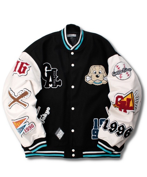 セール】【GALFY/ガルフィー】復活わんわん大学ジャケット（スタジャン