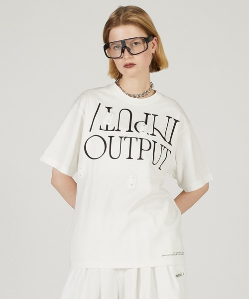 PRANK PROJECT ホワイト PRANK PROJECT tシャツ ワイヤーワッシャートップ / Wire Washed