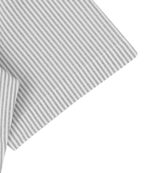 TOKYO SHIRTS(トウキョウシャツ)の「形態安定ノーアイロン レギュラー 半袖ストレッチビジネスワイシャツ(ビジネスシャツ・レディース・グレー・S/M/L/LL/XL)」の3枚目の写真