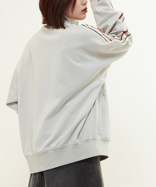 SIDE LINE LOOSE TRACK JACKET(UNISEX)（ジャージ）｜CONVERSE