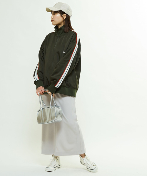 SIDE LINE LOOSE TRACK JACKET(UNISEX)（ジャージ）｜CONVERSE