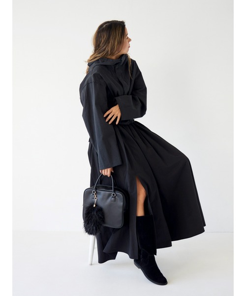 Ungrid（アングリッド）の「スリットボリュームスカート（スカート・レディース・ブラック/アイボリー・FREE）」の20枚目の写真