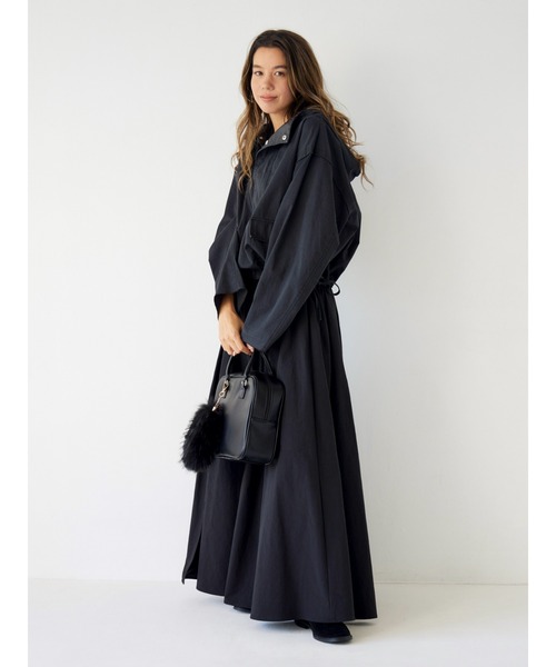 Ungrid（アングリッド）の「スリットボリュームスカート（スカート・レディース・ブラック/アイボリー・FREE）」の22枚目の写真