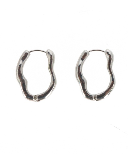 ANAP（アナップ）の「ニュアンス リング ピアス（ピアス（両耳用）・レディース・ゴールド/シルバー・FREE）」の7枚目の写真