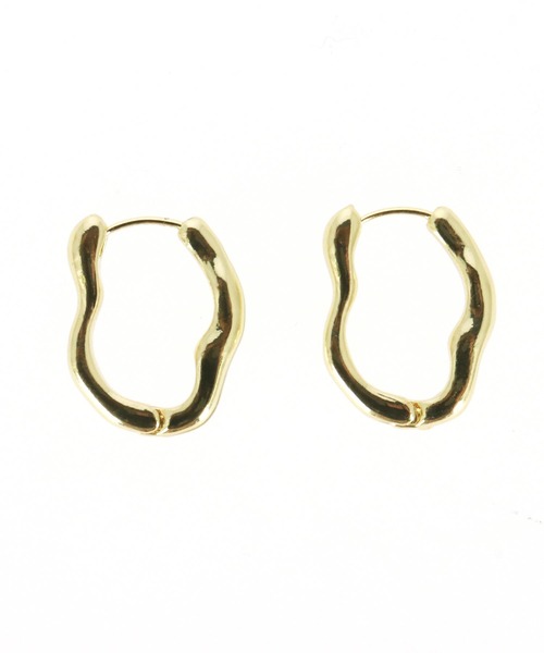 ANAP（アナップ）の「ニュアンス リング ピアス（ピアス（両耳用）・レディース・ゴールド/シルバー・FREE）」の8枚目の写真