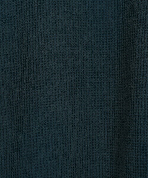 MEN'S BIGI(メンズビギ)の「ワッフルシアサッカー素材カーディガン(カーディガン/ボレロ・メンズ・ブラック/ベージュ/グリーン・03/02)」の4枚目の写真