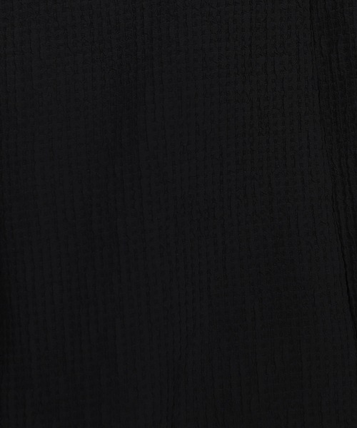 MEN'S BIGI（メンズビギ）の「ワッフルシアサッカーカーディガン（カーディガン/ボレロ・メンズ・ブラック/ベージュ/グリーン・03/02）」の10枚目の写真