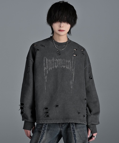 BANDIT BRAND スウェットカットソー DEUXIEME CLASSE セール】【和シリーズ】j.n.r.d/石川五右衛門クルーネック