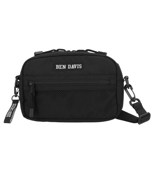 BEN DAVIS(ベンデイビス)の「BEN DAVIS ベンデイビス WIDE MESH SHOULDER ワイドメッシュショルダー(ショルダーバッグ・レディース・ブラック×レッド/ブラック×グリーン/ブラック×パープル/ブラック×ブラック・FREE)」の2枚目の写真