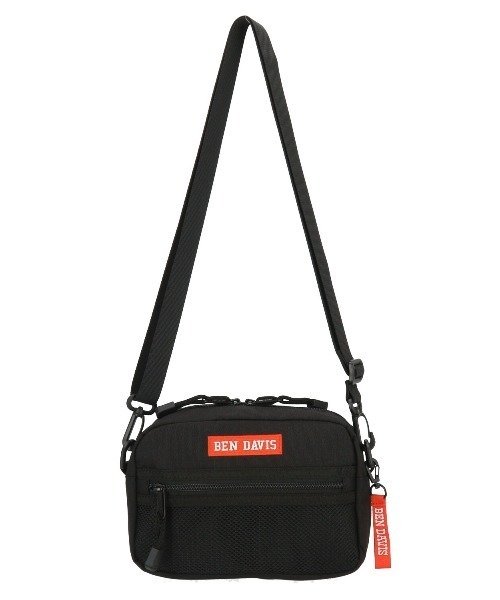 BEN DAVIS(ベンデイビス)の「BEN DAVIS ベンデイビス WIDE MESH SHOULDER ワイドメッシュショルダー(ショルダーバッグ・レディース・ブラック×レッド/ブラック×グリーン/ブラック×パープル/ブラック×ブラック・FREE)」の5枚目の写真