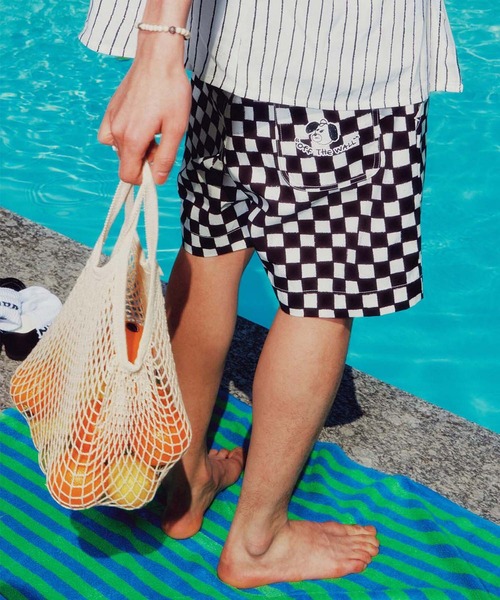 VANS（バンズ）の「RIROO ウィメンズ DOG チェッカーショーツ（その他パンツ・レディース・オフホワイト/ピンク・X-LARGE/MEDIUM/SMALL/LARGE/XX-LARGE）」の7枚目の写真