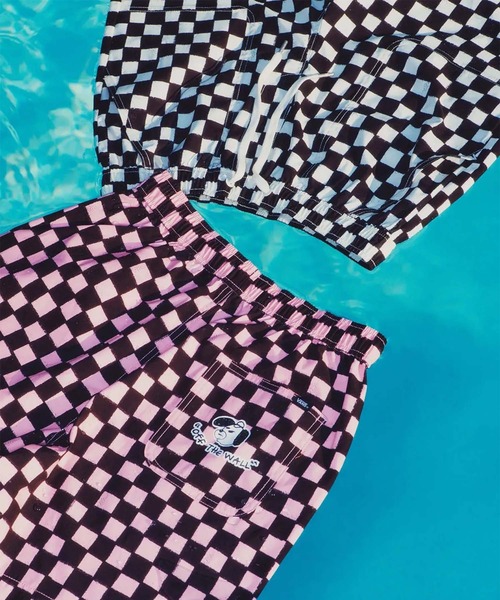 VANS（バンズ）の「RIROO ウィメンズ DOG チェッカーショーツ（その他パンツ・レディース・オフホワイト/ピンク・X-LARGE/MEDIUM/SMALL/LARGE/XX-LARGE）」の13枚目の写真