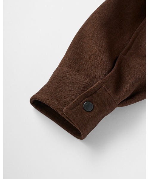 THOUSAND MILE（サウザンドマイル）の「【3点セット】ZIP BLOUSON＆SKIRT＆BAG SET UP WOOL LIKE/ジップブルゾン＆スカート＆バッグ  ウールライク（セットアップ・レディース・ブラウン/ネイビー/チャコールグレー・FREE）」の10枚目の写真