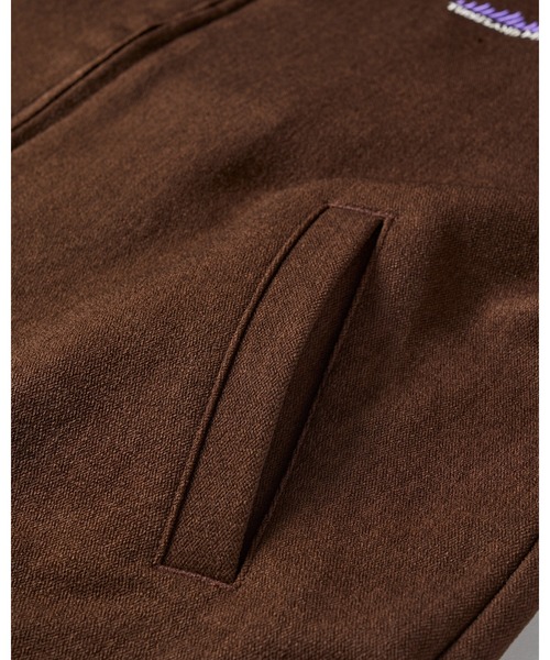 THOUSAND MILE（サウザンドマイル）の「【3点セット】ZIP BLOUSON＆SKIRT＆BAG SET UP WOOL LIKE/ジップブルゾン＆スカート＆バッグ  ウールライク（セットアップ・レディース・ブラウン/ネイビー/チャコールグレー・FREE）」の9枚目の写真