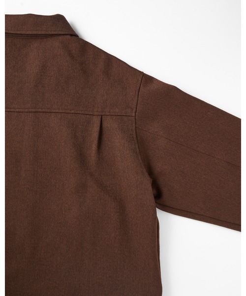 THOUSAND MILE（サウザンドマイル）の「【3点セット】ZIP BLOUSON＆SKIRT＆BAG SET UP WOOL LIKE/ジップブルゾン＆スカート＆バッグ  ウールライク（セットアップ・レディース・ブラウン/ネイビー/チャコールグレー・FREE）」の12枚目の写真