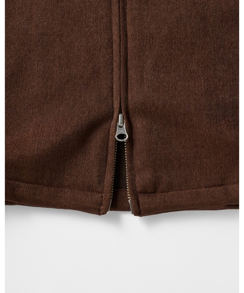THOUSAND MILE（サウザンドマイル）の「【3点セット】ZIP BLOUSON＆SKIRT＆BAG SET UP WOOL LIKE/ジップブルゾン＆スカート＆バッグ  ウールライク（セットアップ・レディース・ブラウン/ネイビー/チャコールグレー・FREE）」の8枚目の写真