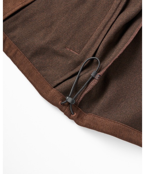THOUSAND MILE（サウザンドマイル）の「【3点セット】ZIP BLOUSON＆SKIRT＆BAG SET UP WOOL LIKE/ジップブルゾン＆スカート＆バッグ  ウールライク（セットアップ・レディース・ブラウン/ネイビー/チャコールグレー・FREE）」の11枚目の写真