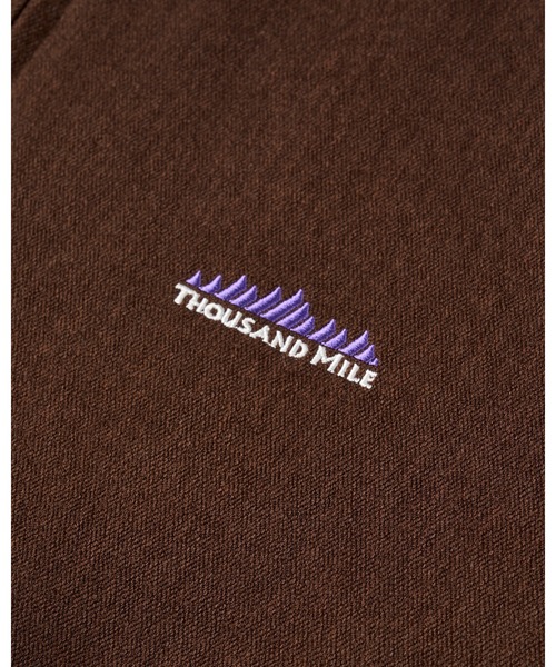 THOUSAND MILE（サウザンドマイル）の「【3点セット】ZIP BLOUSON＆SKIRT＆BAG SET UP WOOL LIKE/ジップブルゾン＆スカート＆バッグ  ウールライク（セットアップ・レディース・ブラウン/ネイビー/チャコールグレー・FREE）」の7枚目の写真