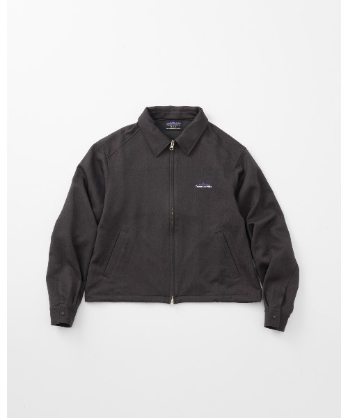 THOUSAND MILE（サウザンドマイル）の「【3点セット】ZIP BLOUSON＆SKIRT＆BAG SET UP WOOL LIKE/ジップブルゾン＆スカート＆バッグ  ウールライク（セットアップ・レディース・ブラウン/ネイビー/チャコールグレー・FREE）」の22枚目の写真