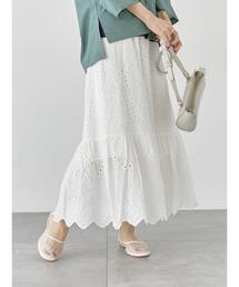 Lugnoncure | アイレットレーススカート(スカート)