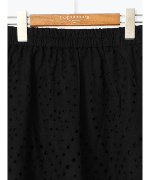 Lugnoncure（ルノンキュール）の「アイレットレーススカート（スカート・レディース・オフホワイト/ブラック/グリーン・F）」の15枚目の写真