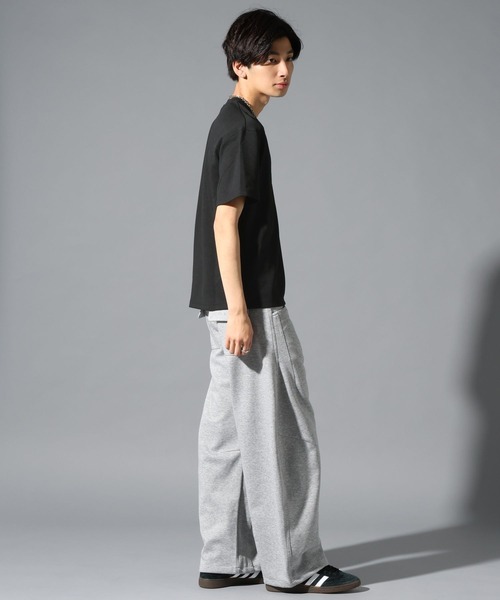 3.3 Field Trip (3.3フィールドトリップ)の「3.3 Field Trip/切り替えスタッズT(Tシャツ/カットソー・メンズ・グレー/ブラック・MEDIUM/LARGE)」の4枚目の写真