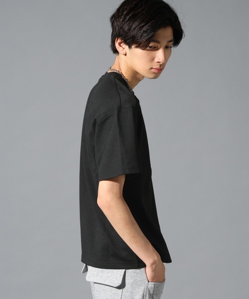 3.3 Field Trip (3.3フィールドトリップ)の「3.3 Field Trip/切り替えスタッズT(Tシャツ/カットソー・メンズ・グレー/ブラック・MEDIUM/LARGE)」の7枚目の写真
