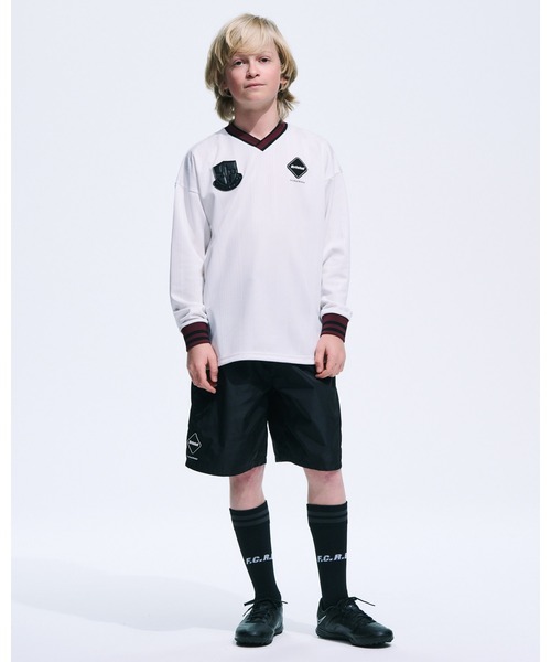 F.C.Real Bristol for Kids（エフシーレアルブリストルフォーキッズ）の「GAME SHORTS（その他パンツ・キッズ・ブラック・MEDIUM/LARGE）」の2枚目の写真